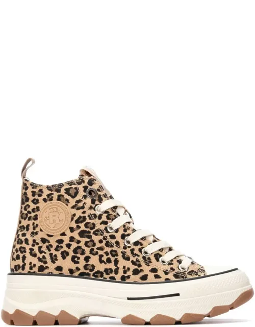 Casual High Top Sneakers Refresh Collection - Lace-up Closure, Durable Non-slip Sole