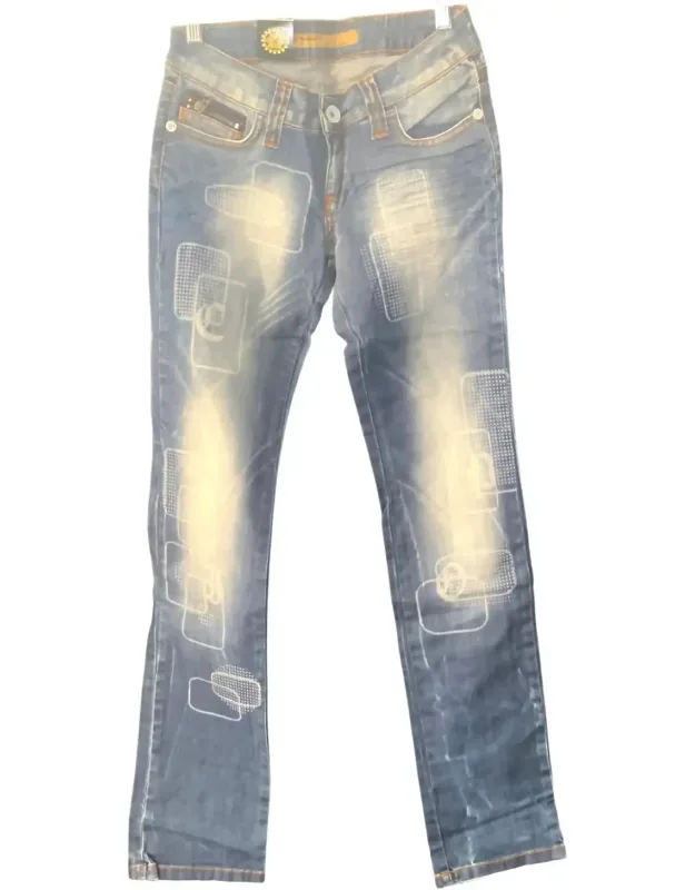Durable Vintage Denim Jeans