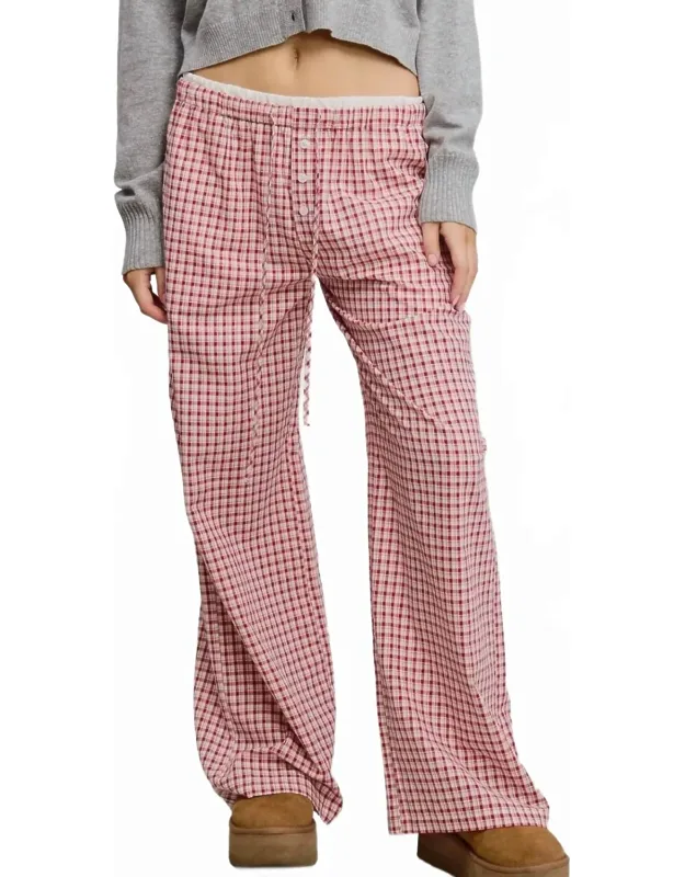 Check Pants