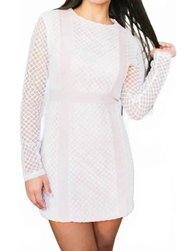 Glitter Mini Party Dress