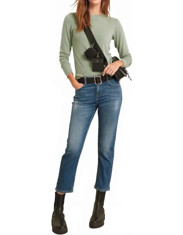 Cropped Jeans