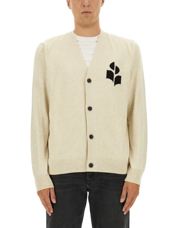 Cardigan With Logo