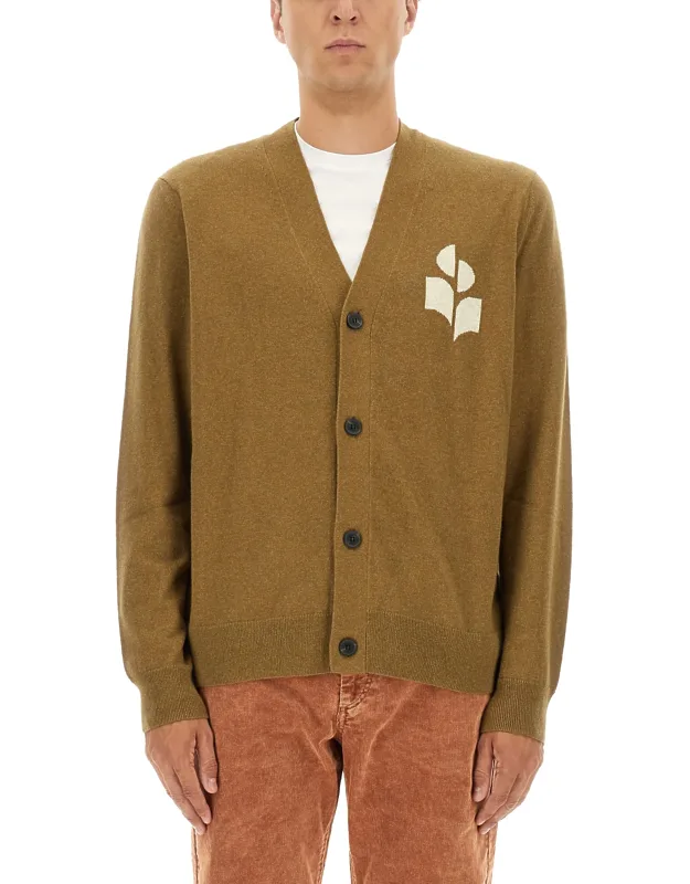 Cardigan With Logo