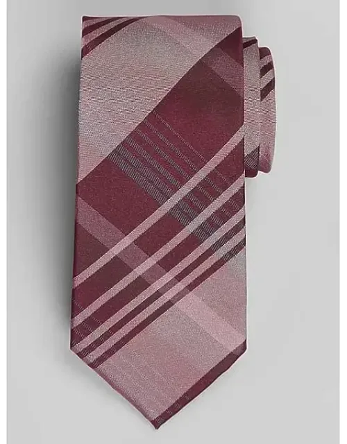 Narrow Plaid Tie
