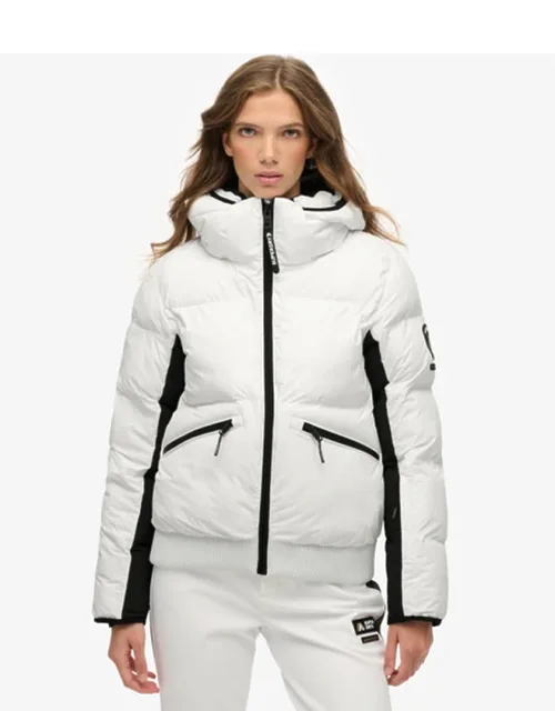 Hooded Ski Bomber Jacket