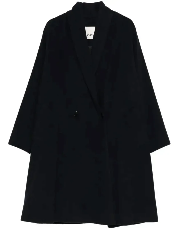 Elise Coat In Fine Wool Blend With Cashmere