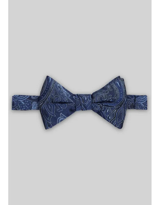 Paisley Pre-tied Bow Tie