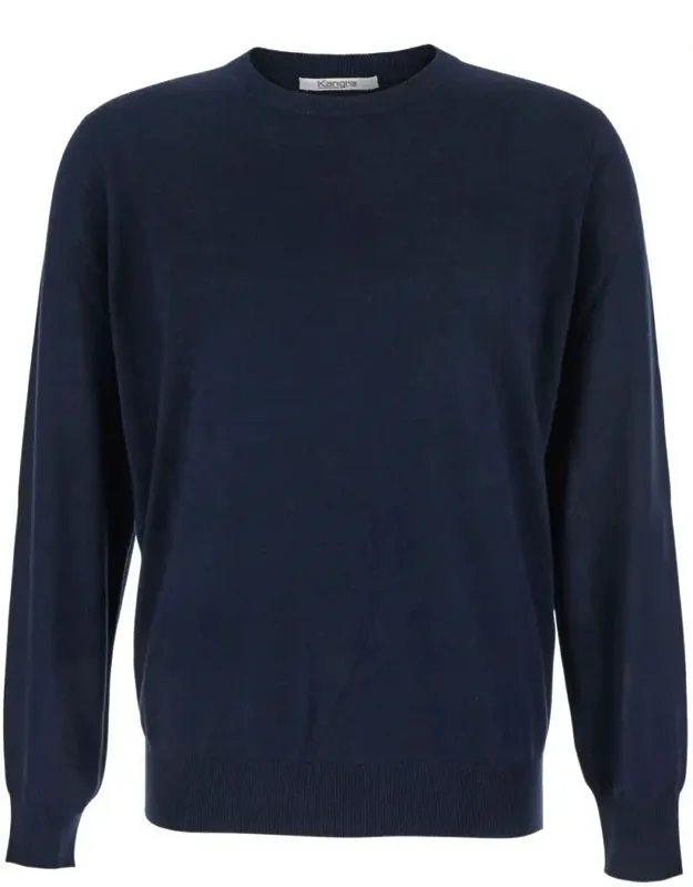 Cashmere Sweater - Crew Neck Long Sleeves
