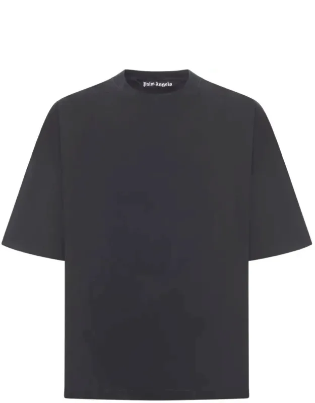 Curved Logo Loose Collar Tee