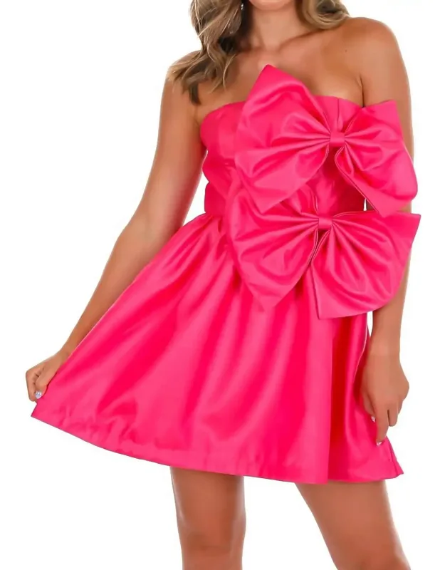 Strapless Mini Dress
