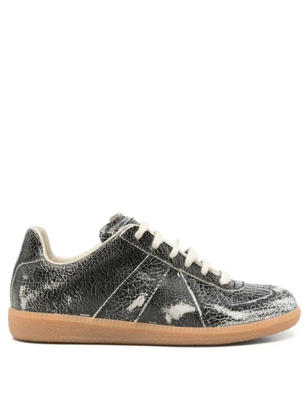 Sneakers Front Lace-up Fastening Gum-rubber Sole