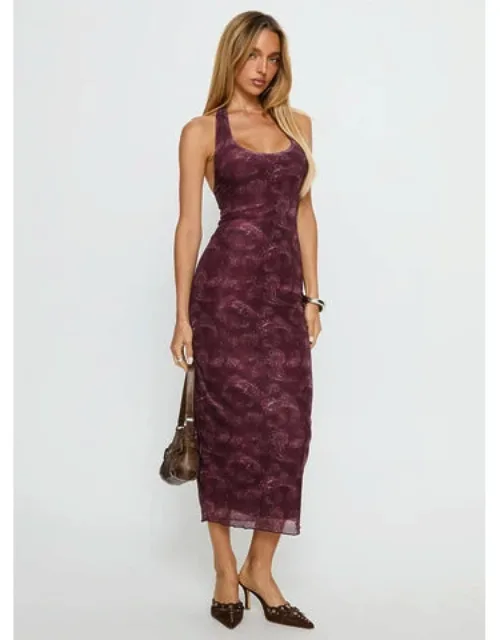 Tonal Paisley Dress