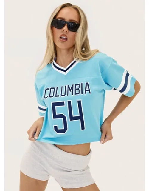 Cropped Football Jersey Tee