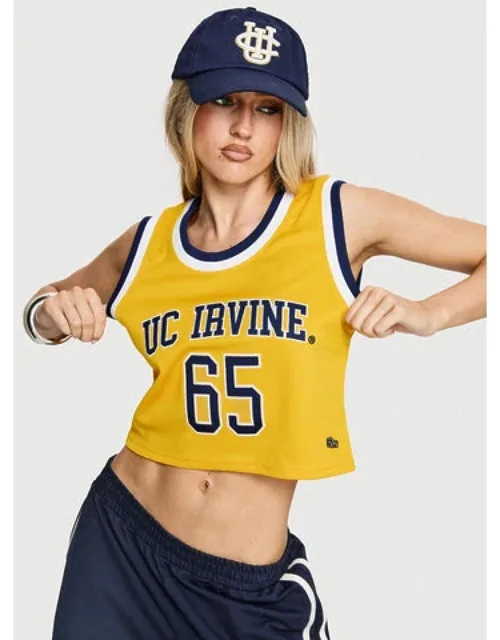 Cropped Basketball Jersey Tank