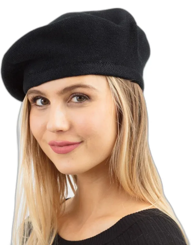 Stretchy Solid Beret