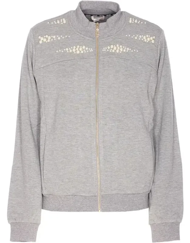 Liu Jo Sweatshirts Zip Sweatshirt, Pockets