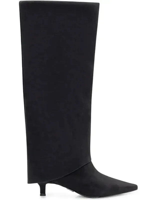 Tall Boots With Kitten Heel