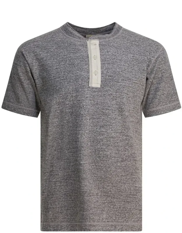 Cotton T-shirt With Buttons