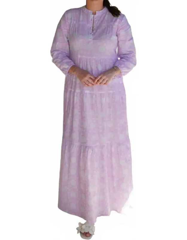 Boho Long Sleeve Maxi Dress