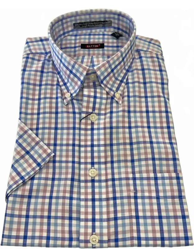 Cedric Short Sleeve Cotton Shirt