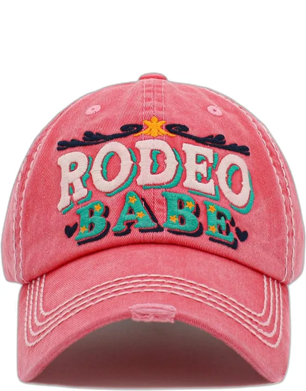Rodeo Babe Vintage Baseball Cap