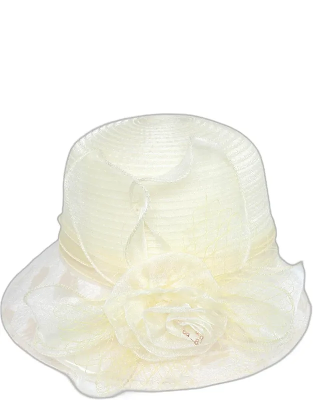 Flower Dressy Hat