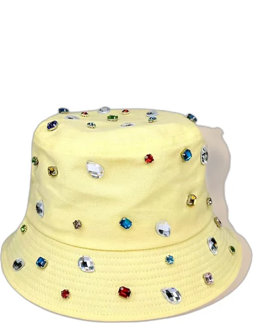 Embellished Bucket Hat