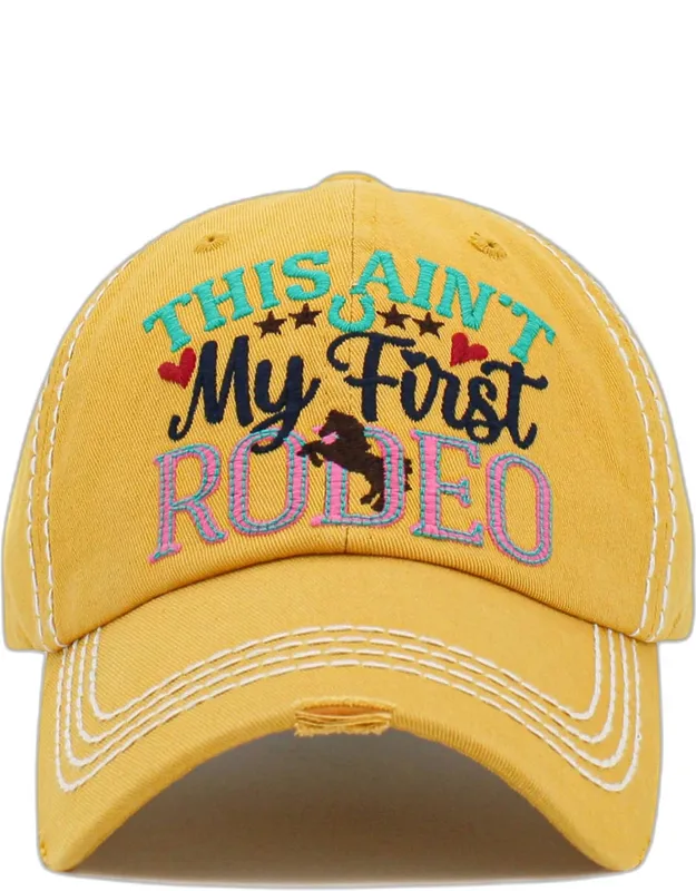 This Ain't My First Rodeo Vintage Baseball Cap