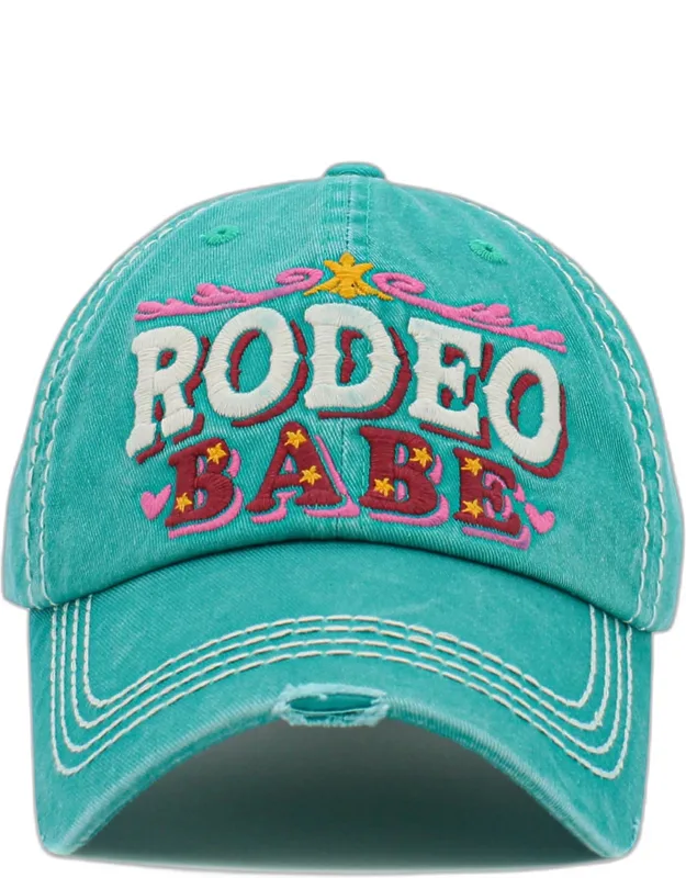 Rodeo Babe Vintage Baseball Cap