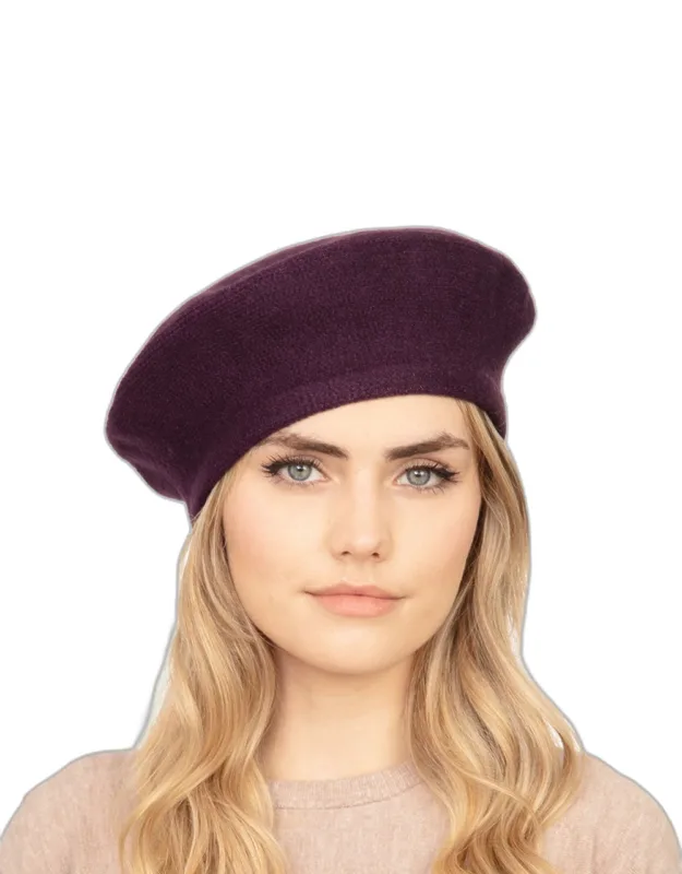 Stretchy Solid Beret