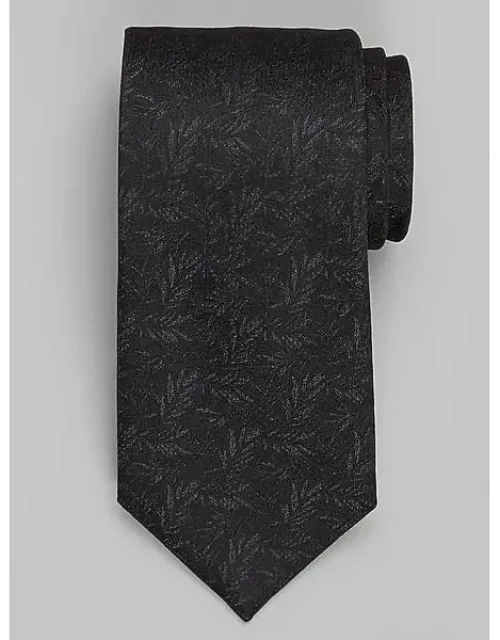 _flower Tie With Refined Pattern And Soft Shine_