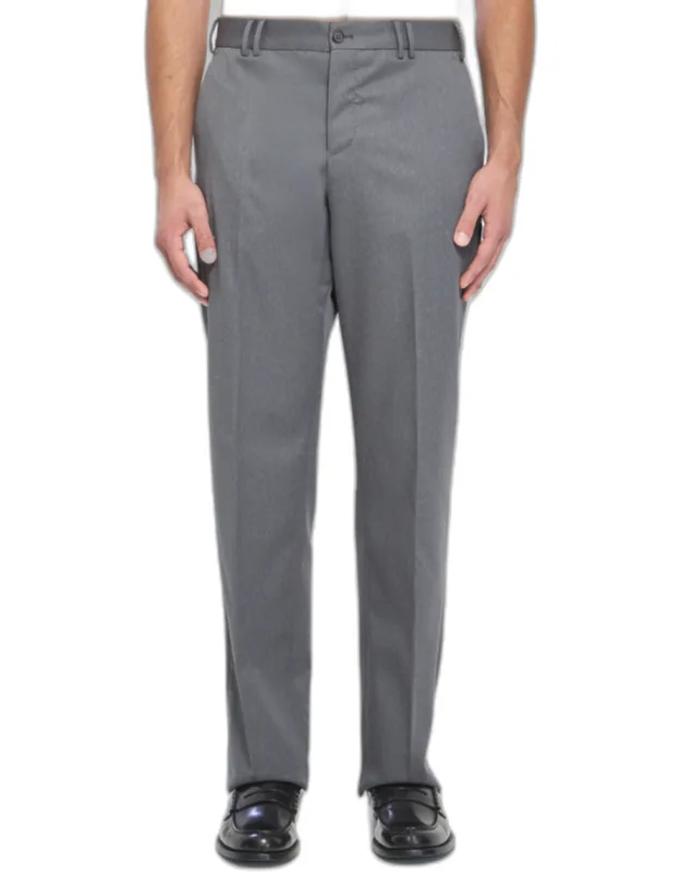 Michael Pants In Virgin Wool Trousers, Slim Fit