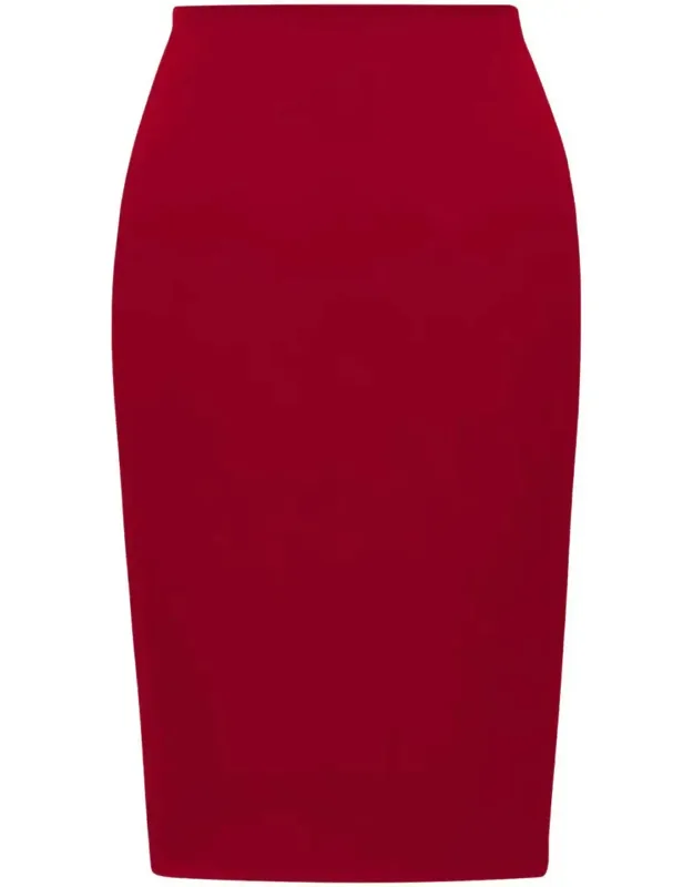 Mid-rise Pencil Skirt