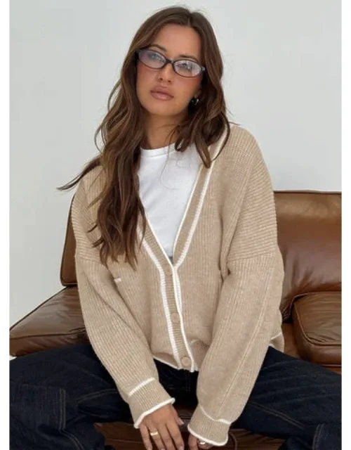 Cressara Contrast Knit Cardigan