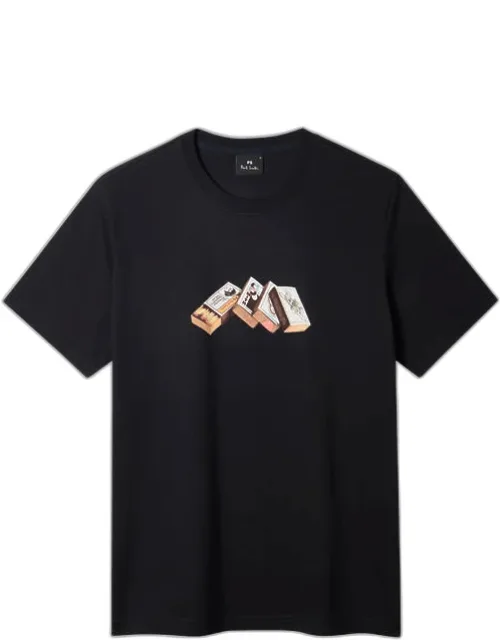 Matchboxes Print T-shirt