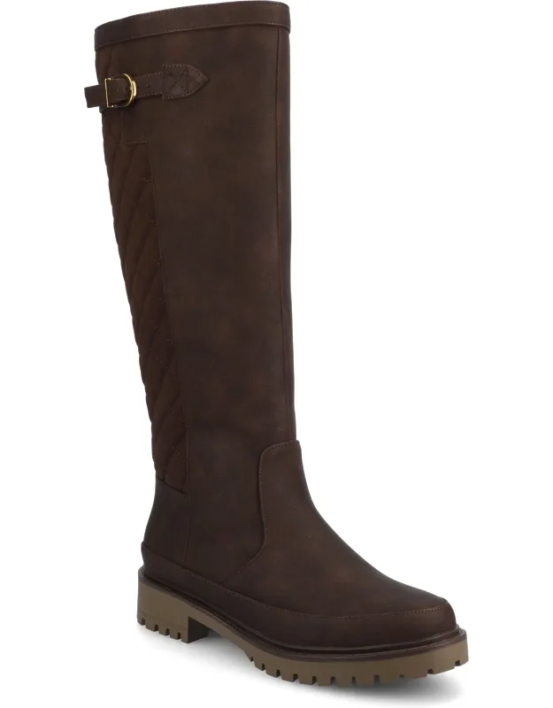 Knee High Casual Quilted Boots