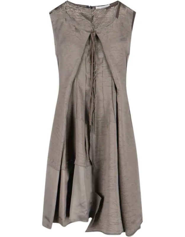 Anonimity Of The Lining Midi Dress