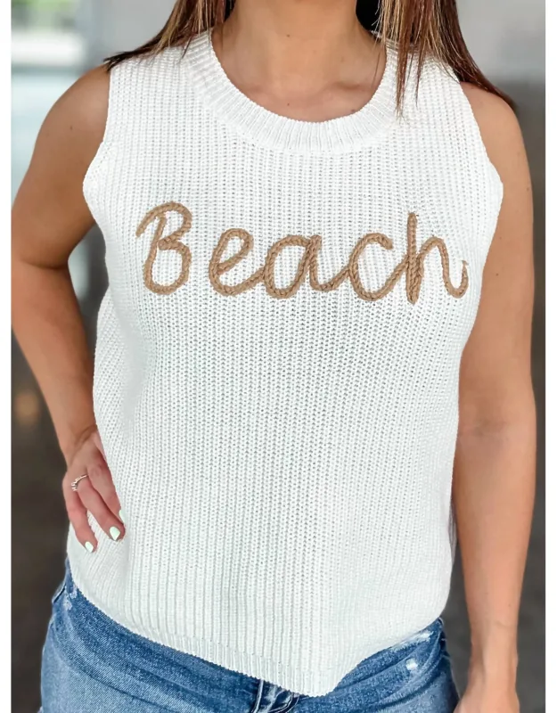 Sleeveless Sweater