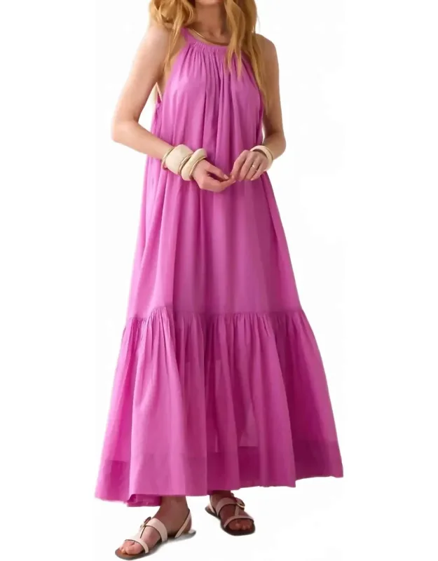 Linen Halter Dress