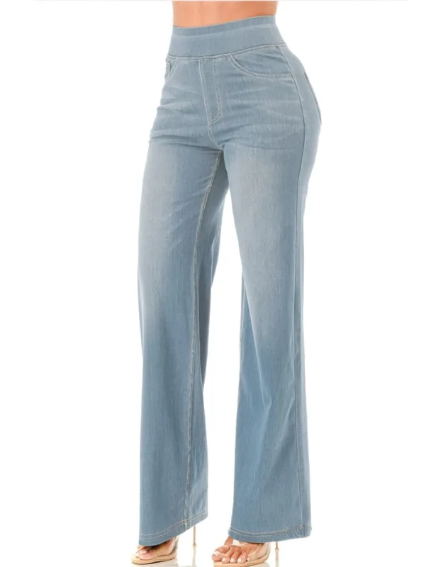 Ultra Soft Flare Baggy Jeans