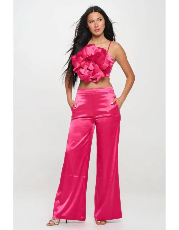 Crop Top & Pant Set