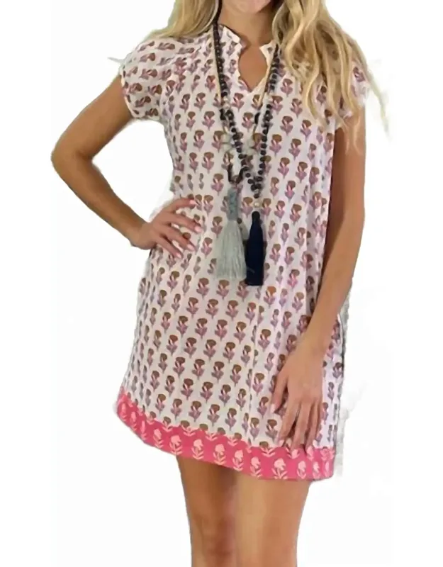 Sally V-neck Mini Dress