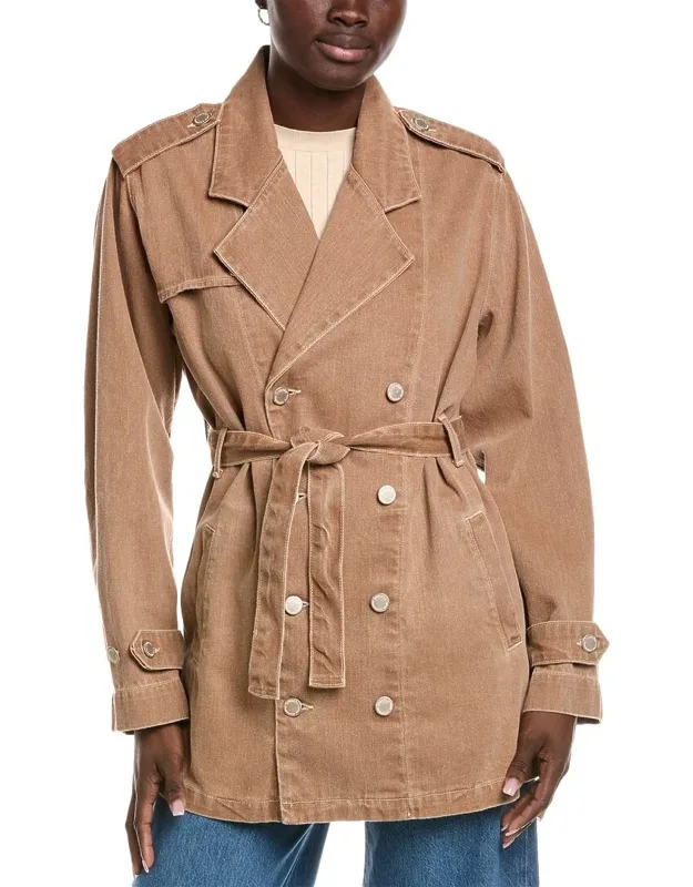 Cropped Trench Coat