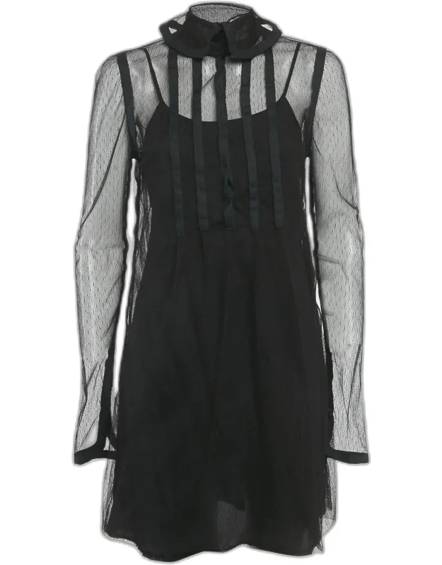 Mesh Mini Dress