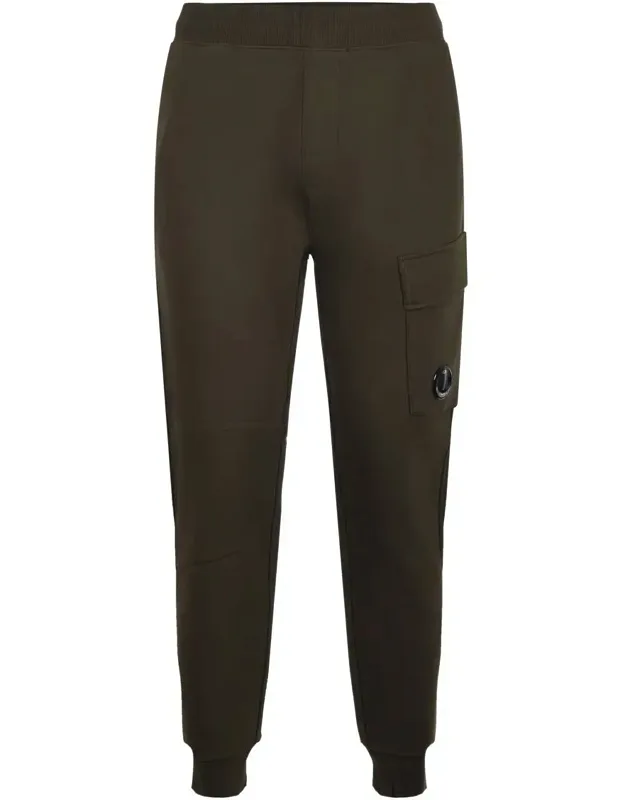 Trousers With Elastic Waist And Cargo Pocket