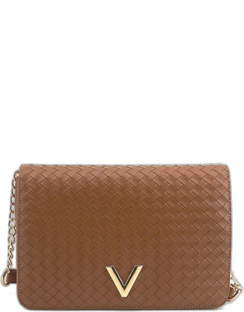 Haven Flap Vegan Woven Crossbody Bag