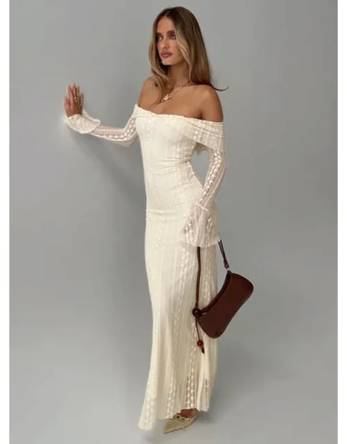 Perdita Long Sleeve Lace Maxi Dress