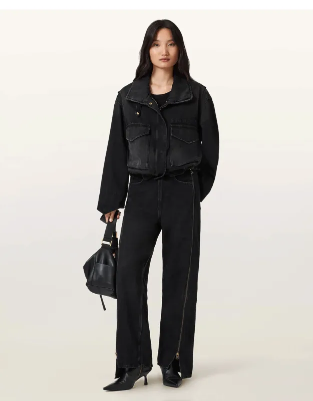 Frankie Double Zip Jeans