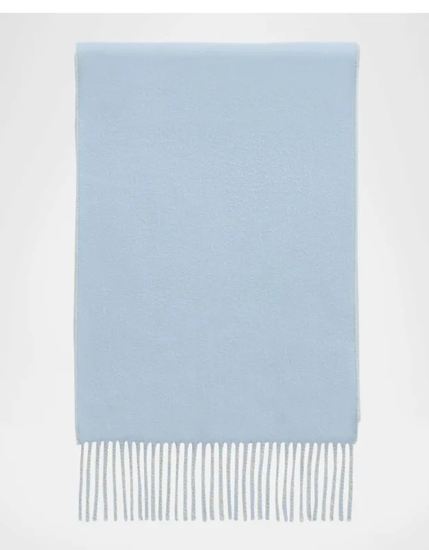 Cashmere Double-face Embroidered Scarf