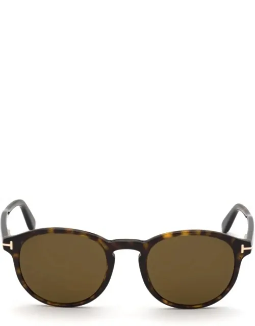 Tom Ford Eyewear Sunglasses Round Acetate 52mm Lens